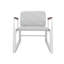 Fauteuil d'appoint en tissu blanc pourquoi Whythe-1231530009-1231530008