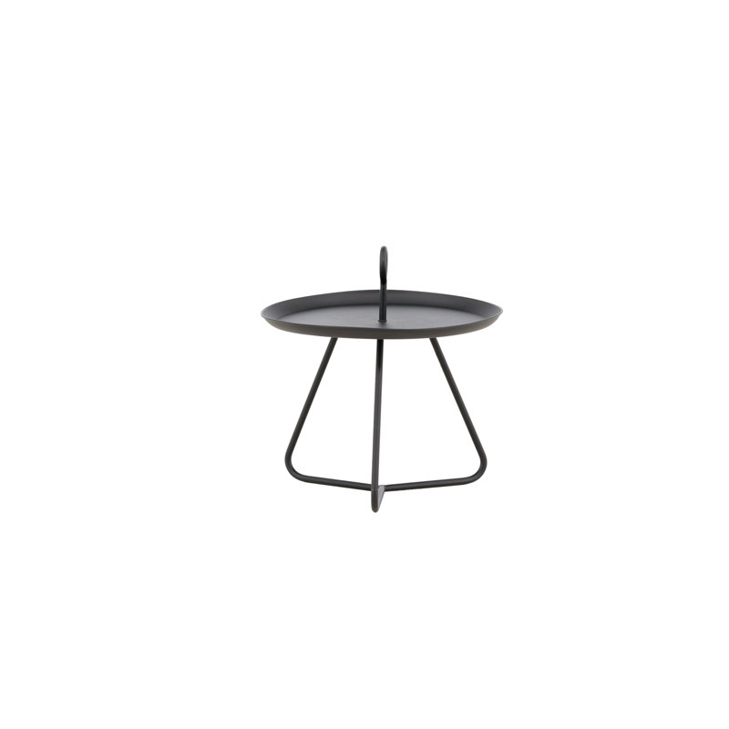 Birnam Round Metal Outdoor Side Table , 40cm cm W 40cm cm D