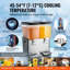 Distributeur de boissons commerciales 18L x 2 réservoirs