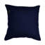 Ensemble de housse de coussin en lin brodé bleu et brun - Décoration de Noël 18 po x 18 po pour canapé-1035212625-1035212654