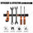 12" Magnetic Tool Holder Strip - A Tool Magnet Bar For Garage Organization, Shop Organization, And Workbench Accessories, Best Father's Day Gift, Easy To Install In Workshop, Mounting Screws Included.
