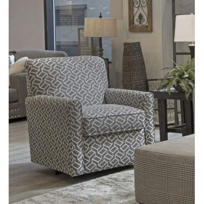 Grenada Upholstered Swivel Club Chair