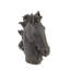 Dorn Brown Polystone Horse Sculpture 22" x 7" x 25"