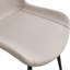Ensemble de table et de chaises. Table de salle à manger ovale en verre trempé de 71 pouces de style luxueux à deux colonnes. Jumelé avec 6 chaises en polyuréthane artificiel gris chaud avec un design de coussin élargi incurvé.