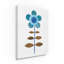 «Retro Blooms IV» par Melissa Averinos, impression sur toile tendue-33407861