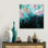 Fields Of Gold Square by Sana Jamlaney - Gallery-Wrapped Canvas Giclée on Canvas