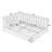 Brooks Velvet Tufted Bed with Backrest & Armrests-1090055502