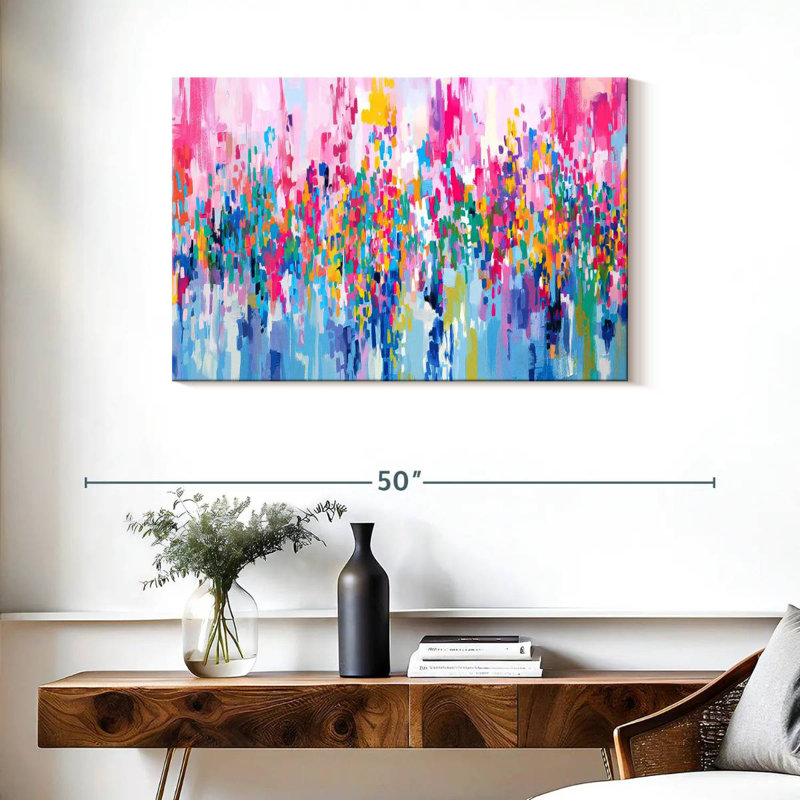 Avery Abstract Vibrant Mix III, H 24 po x l 36 po