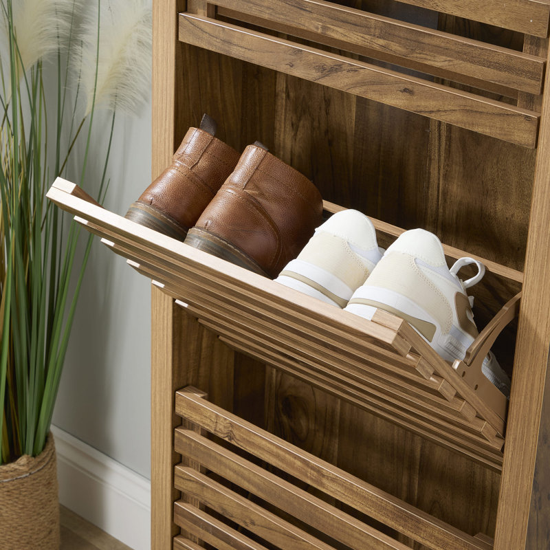 Angelito 18 Pair Shoe Storage Cabinet