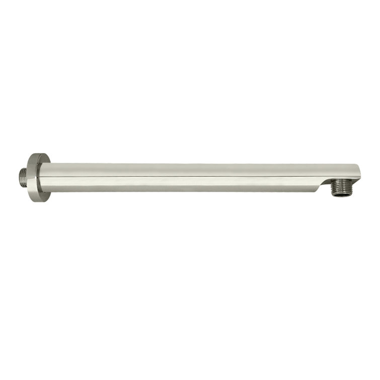 Kingston Brass Aqua Elements 13-Inch Rain Drop Shower Arm with Round Flange