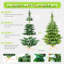 Arbre de Noël illuminé 7 pi