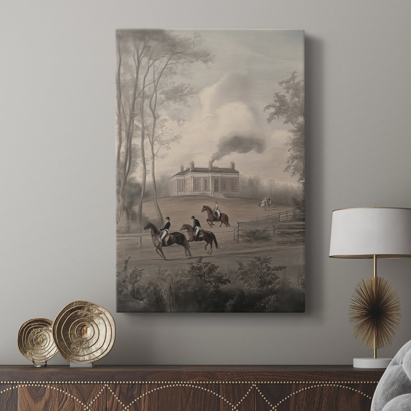 Toile tendue avec châssis abstrait Lxxi , H 48 po x l 32 po