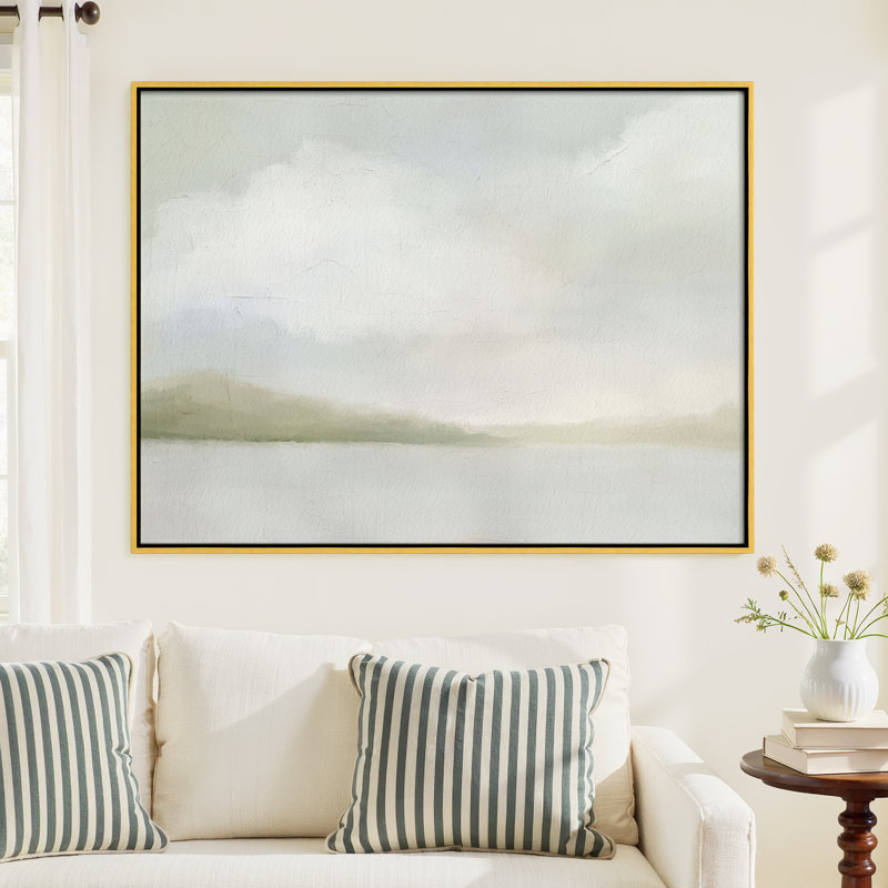 Queensland " A Tranquil Morning ", 31.5" H x 41.5" W, Gold