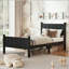 Lit simple à panneau plat avec shaker et style campagnard-1882256855-1882256854