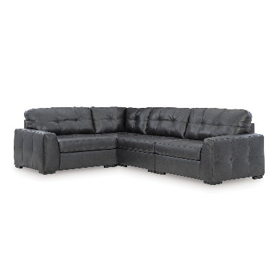 Brindley Pier Fog 4-Piece Sectional