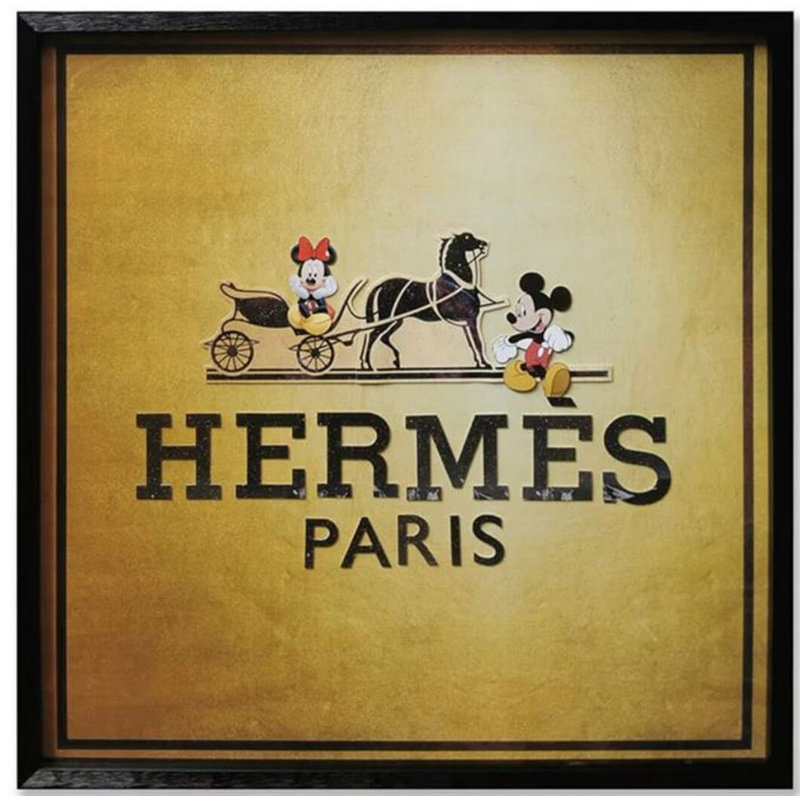 Hermes Collage Wall Art