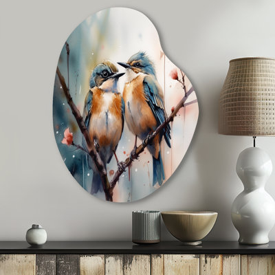 Lesperance - Décoration murale oiseau en forme de poire