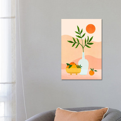 Summer Daze by Modern Tropical - Print on Canvas