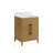 Alsup 24" Single Sink Vanity With Calacatta Gold Quartz Countertop-128514140-128514142