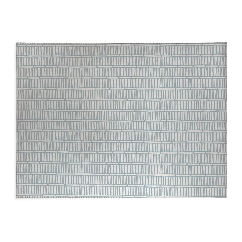 Heritage Haven Kids Play Mat, Slate Blue/Blue, Rectangle 48" x 72"