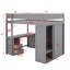 Lit mezzanine double avec placards et bureau-1282696345-1282696350