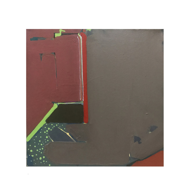 Zone de remaniement | Acrylique sur toile | Par Manjunath Honnapura
