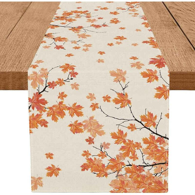Chemin de table Fall Maple Leaf