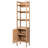 Chittening 4 Shelf 1 Door Bookcase