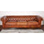 Paris Club Genuine Leather Chesterfield Sofa-121429801