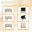 Banc de rangement Mid-Century-1823256403