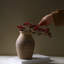 Vase en céramique fait à la main 8 po