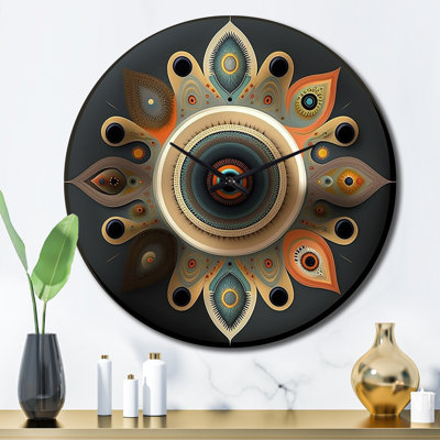 Duchamp - Modern Geometric Wall Clock