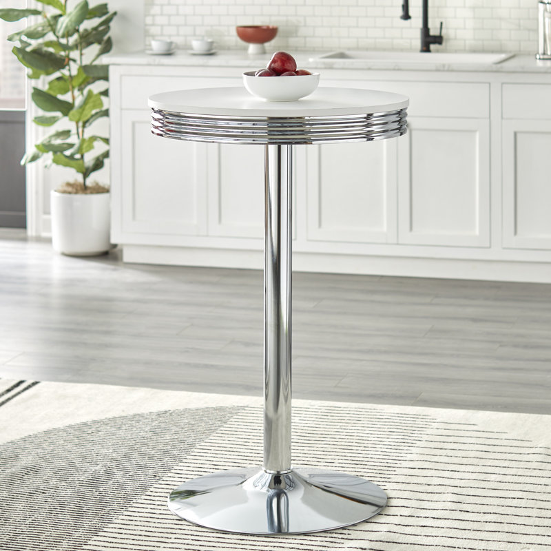 Ashtown Round with Steel Base Dining Table