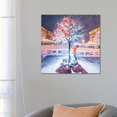 Printemps-hiver arbre par Hobopeeba-impression