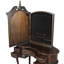 Queen Anne Vanity and Mirror Set