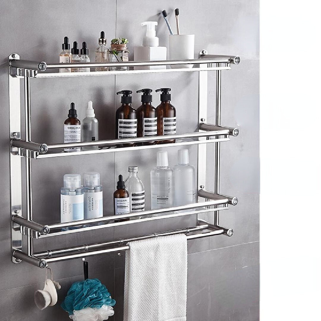 Av3sar Stainless Steel Multi-use Rack, Bathroom Shelf, Soap Stand