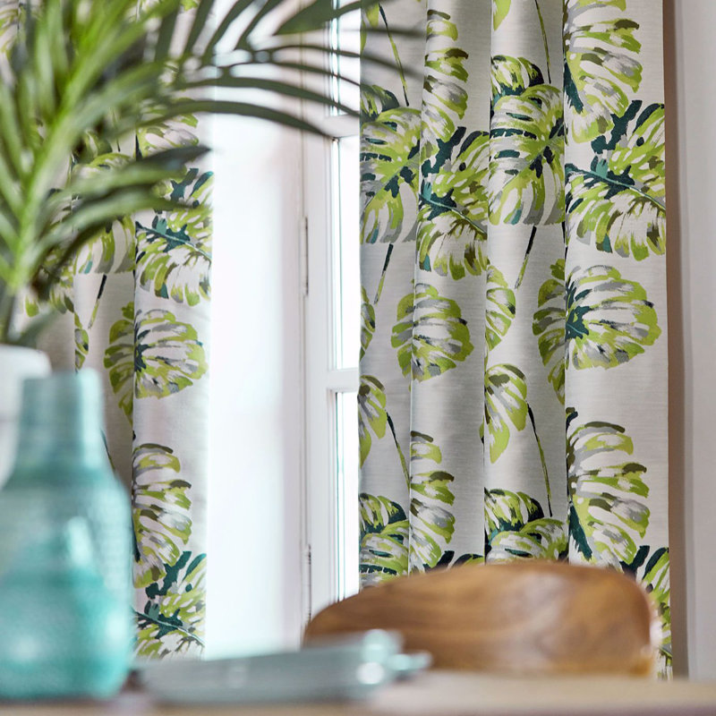 Kelapa Fabric, Emerald/Zest