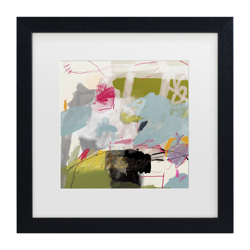 Œuvre encadrée, "Randalo", Buffalo, Danielle Lauzon