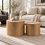 Tables d'appoint rondes en bois-130134391