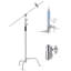 400cm H x 80cm W Light Stand