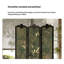 Cloison en bois massif Mid-Century Wabi-Sabi