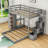 Nyora Kids Twin Over Full Bunk Bed with Drawers-1136758528