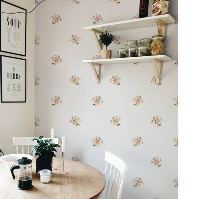 Catherne Matte Peel and Stick Mural, 250 x 250cm