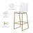 Cayden Counter Stool with Metal Frame-1696876734