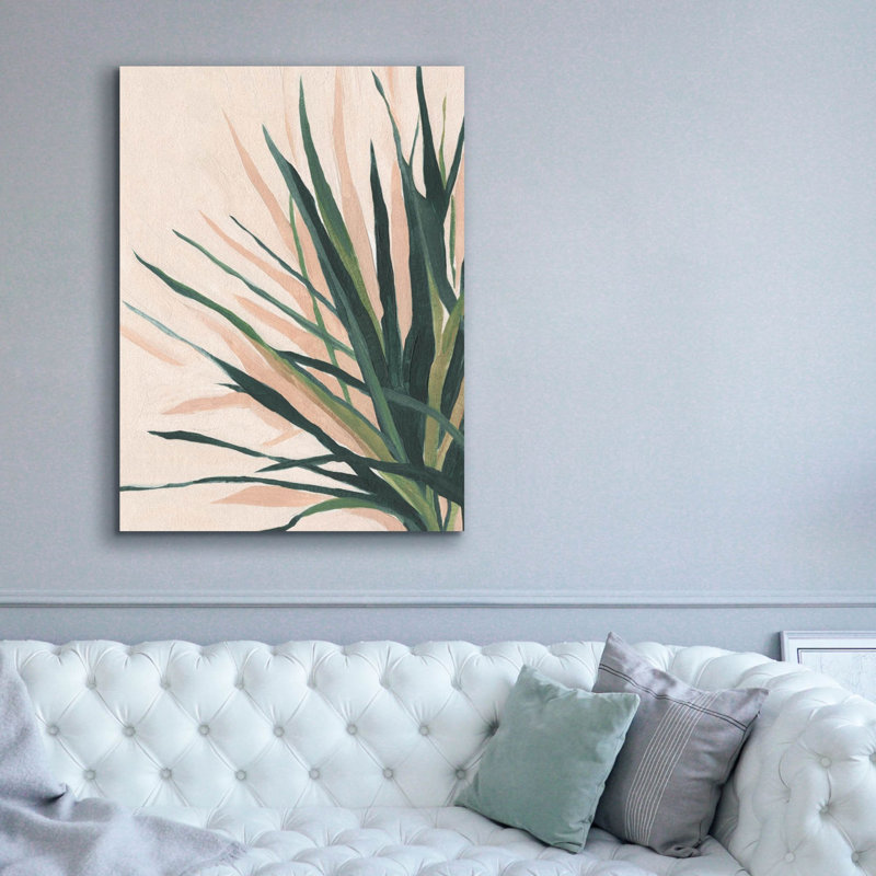 «Frond Impression 1» par Emma Scarvey, art mural sur toile, H 54 po x l 40 po