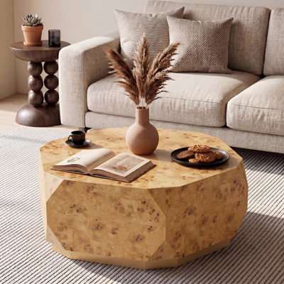 Table basse en bois massif 39 po