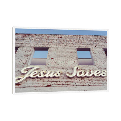 Jesus Saves by Bethany Young - Print on Canvas
