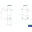Table en acier inoxydable avec roulettes-102923276