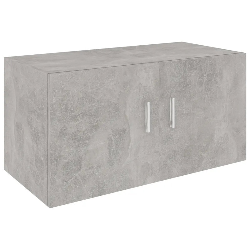 Bisleidy Wall Bathroom Cabinet, Concrete Grey