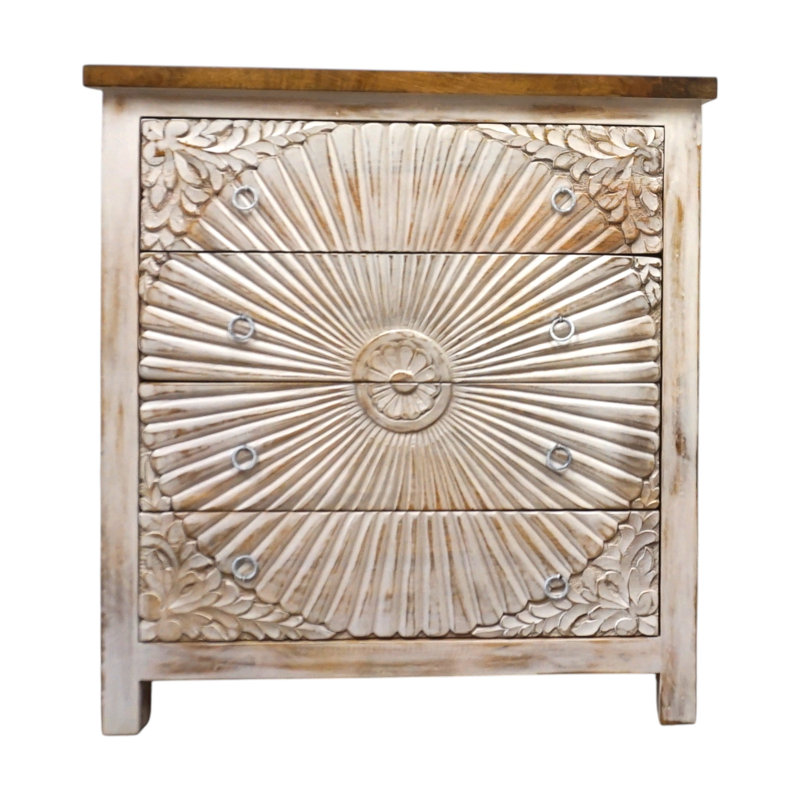 Commode 4 tiroirs Leeyana